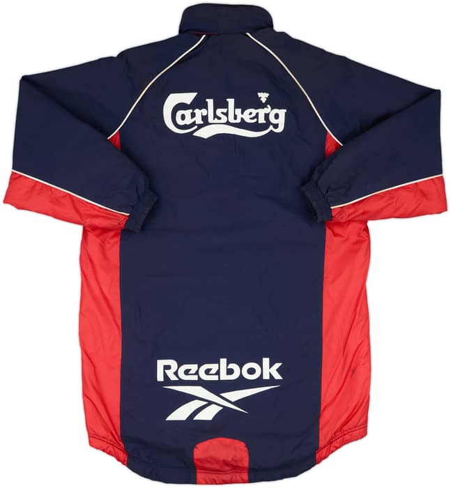 2000-01 Liverpool Reebok Padded Bench Coat - 8/10 - (XS)