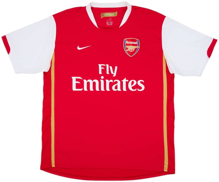 2006-08 Arsenal Home Shirt Henry #14 - 6/10 - (L)