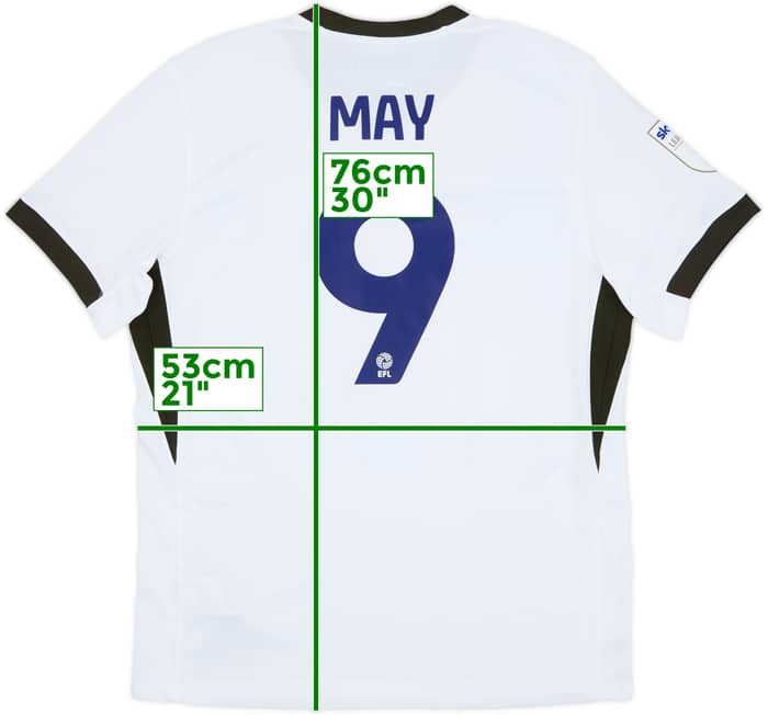 2024-25 Birmingham Away Shirt May #9 - 9/10 - (L)
