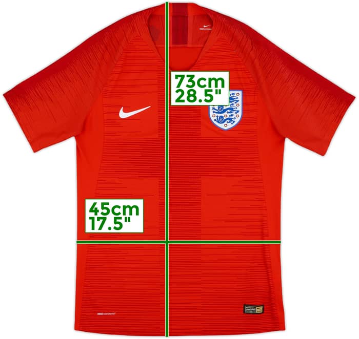 2018-19 England Authentic Away Shirt - 10/10 - (S)