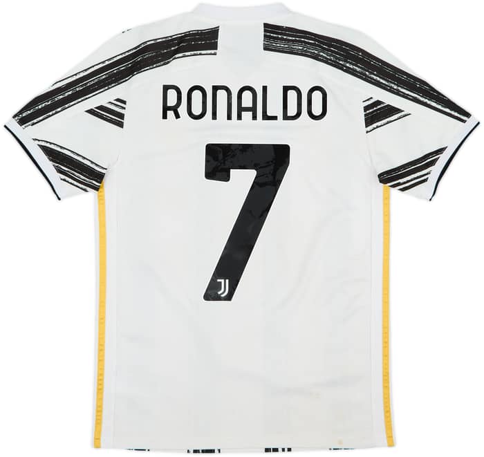 2020-21 Juventus Home Shirt Ronaldo #7 - 6/10 - (S)