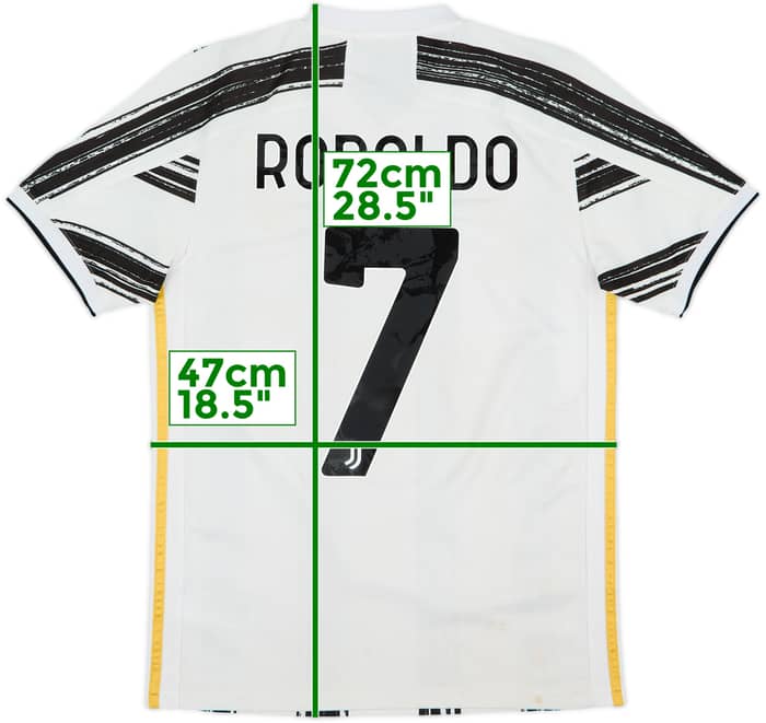 2020-21 Juventus Home Shirt Ronaldo #7 - 6/10 - (S)
