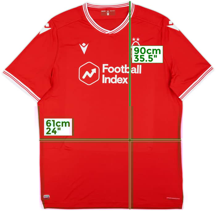 2020-21 Nottingham Forest Home Shirt - 9/10 - (4XL)