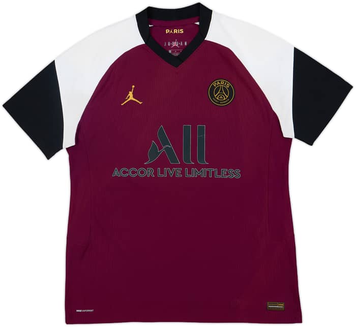 2020-21 Paris Saint-Germain Authentic Third Shirt Mbappe #7 - 6/10 - (L)