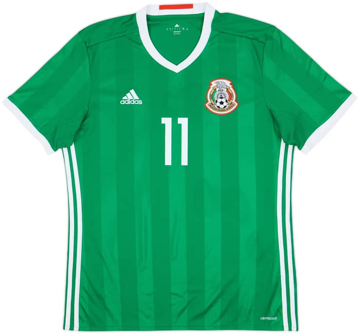 2016-17 Mexico Copa America Home Shirt Carlos V #11 - 7/10 - (L)