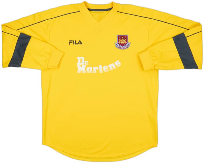 2001-03 West Ham GK Shirt James #1 - 8/10 - (XXL)