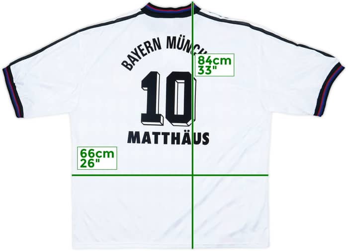 1996-98 Bayern Munich Away Shirt Matthaus #10 (XXL)