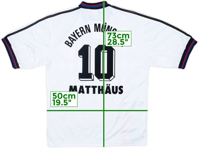 1996-98 Bayern Munich Away Shirt Matthaus #10 (S)