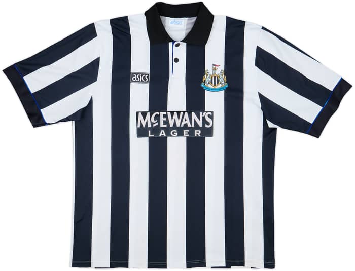 1993-95 Newcastle Home Shirt Cole #9 - 6/10 - (XXL)