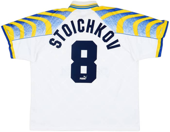 1995-97 Parma Home Shirt Stoichkov #8 - 6/10 - (XL)