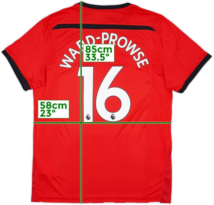 2018-19 Southampton Home Shirt Ward-Prowse #16 (XXL)