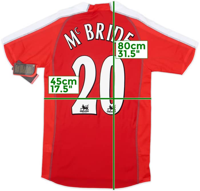 2005-06 Fulham Away Shirt McBride #20 (S)