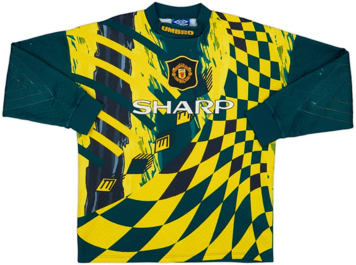 1994-96 Manchester United GK Shirt Schmeichel #1 - 6/10 - (M)