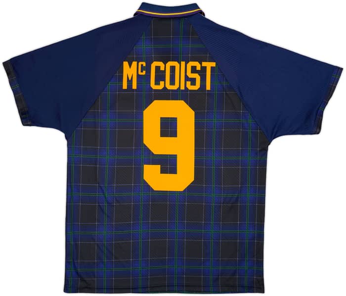 1994-96 Scotland Home Shirt McCoist #9 - 9/10 - (XL)