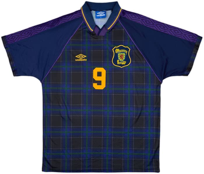 1994-96 Scotland Home Shirt McCoist #9 - 9/10 - (XL)