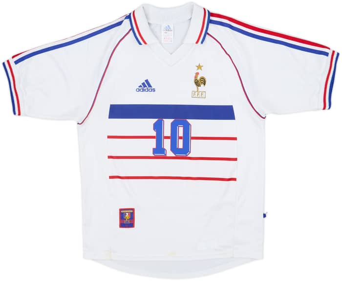 1998 France Away Shirt Zidane #10 - 6/10 - (S)