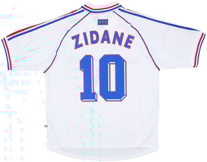 1998 France Away Shirt Zidane #10 - 9/10 - (XL)