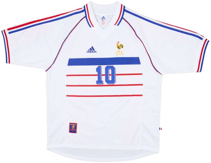 1998 France Away Shirt Zidane #10 - 9/10 - (XL)