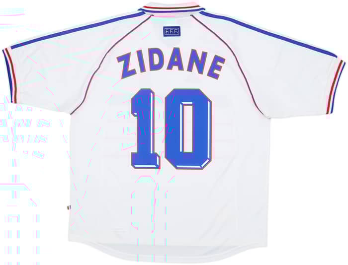1998 France Away Shirt Zidane #10 - 7/10 - (XL)