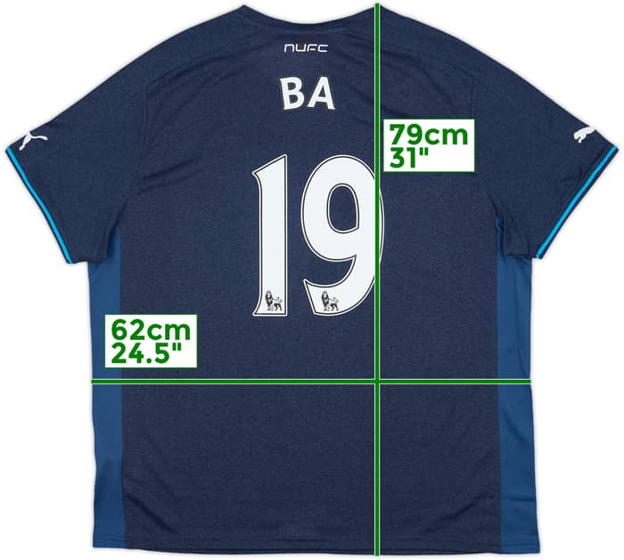 2013-14 Newcastle Away Shirt Ba #19 (XL)