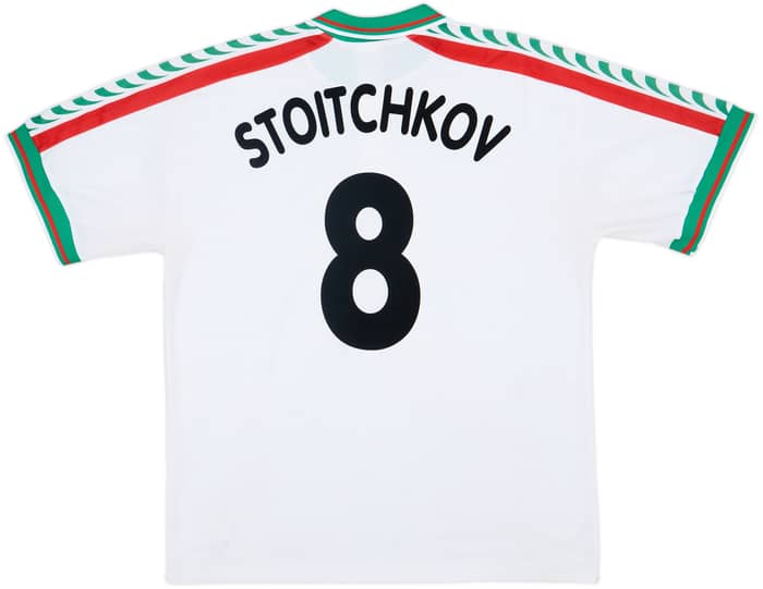 1996-98 Bulgaria Home Shirt Stoitchkov #8 - 8/10 - (L)