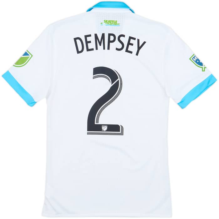 2017-18 Seattle Sounders Authentic Away Shirt Dempsey #2 - 8/10 - (S)