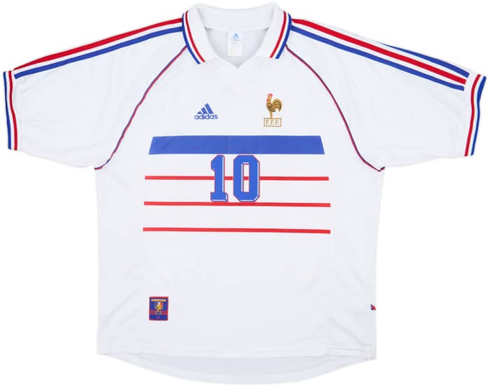 1998 France Away Shirt Zidane #10 - 7/10 - (XL)