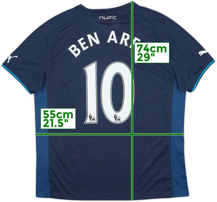 2013-14 Newcastle Away Shirt Ben Arfa #10 (M)