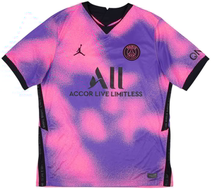 2020-21 Paris Saint-Germain Fourth Shirt Mbappe #7 - 9/10 - (L)