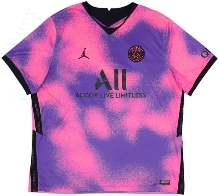 2020-21 Paris Saint-Germain Fourth Shirt Mbappe #7 - 9/10 - (XXL)