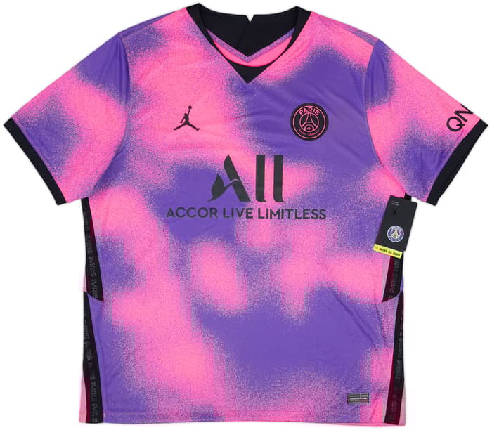 2020-21 Paris Saint-Germain Fourth Shirt Mbappe #7 (XL)