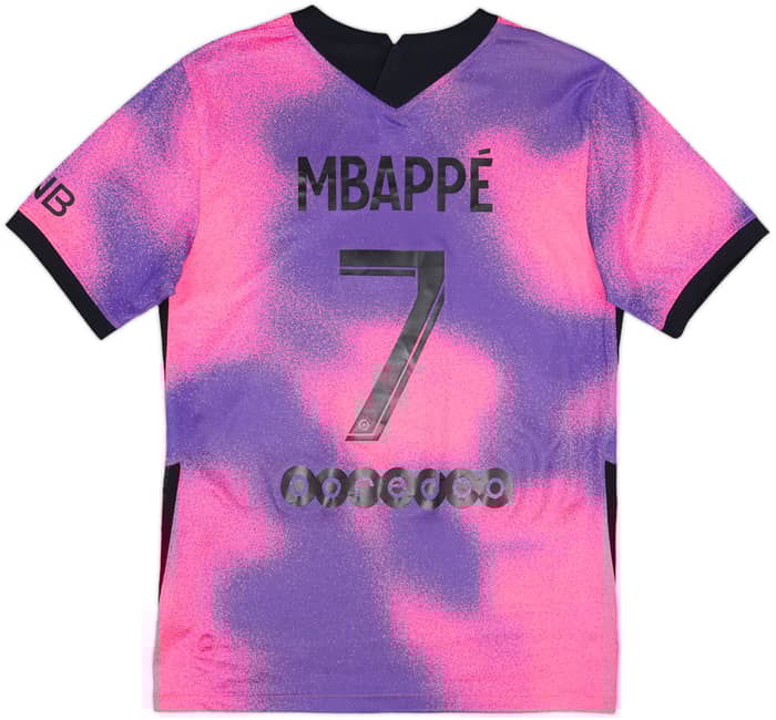 2020-21 Paris Saint-Germain Fourth Shirt Mbappe #7 - 9/10 - (S)