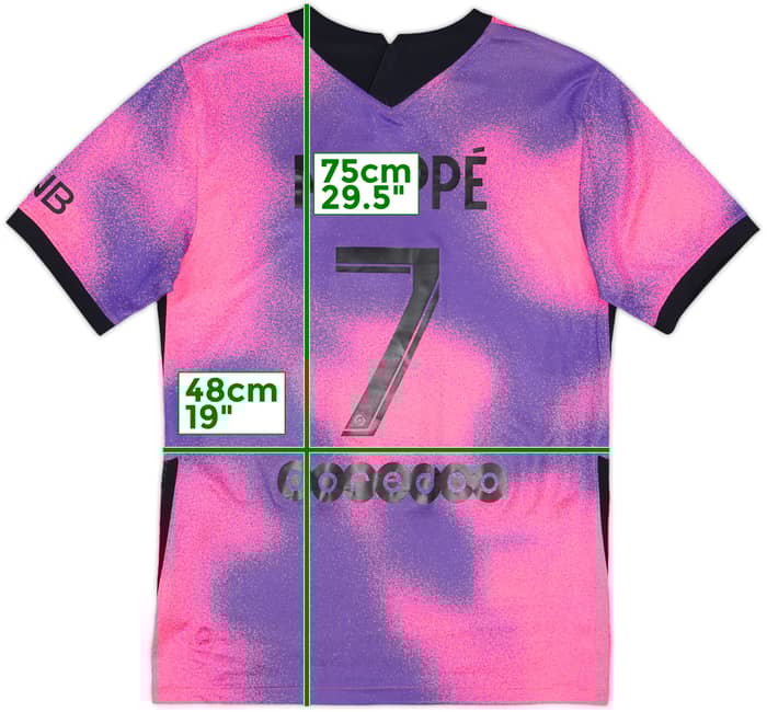 2020-21 Paris Saint-Germain Fourth Shirt Mbappe #7 - 9/10 - (S)