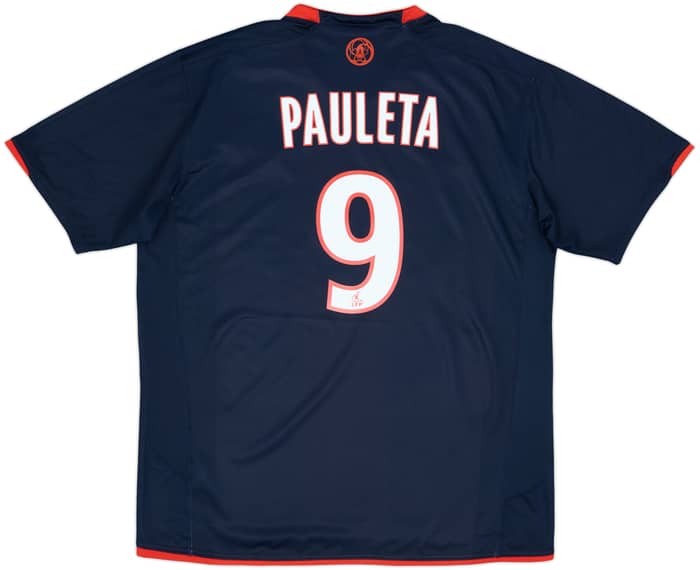 2007-08 Paris Saint-Germain Home Shirt Pauleta #9 - 9/10 - (XL)
