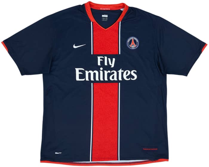 2007-08 Paris Saint-Germain Home Shirt Pauleta #9 - 9/10 - (XL)