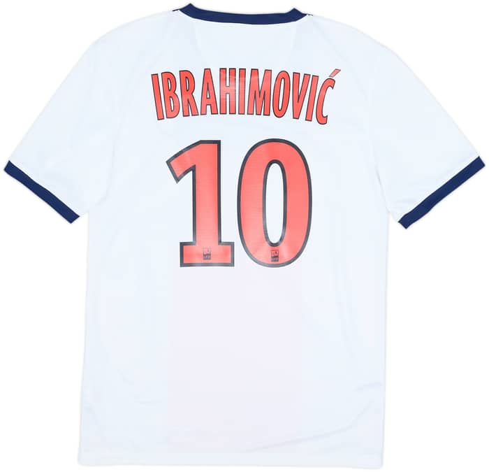 2013-14 Paris Saint-Germain Away Shirt Ibrahimovic #10 - 9/10 - (S)