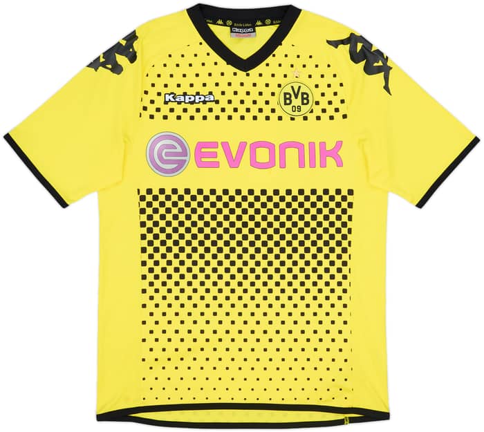 2011-12 Borussia Dortmund Home Shirt Lewandowksi #9 - 8/10 - (M)