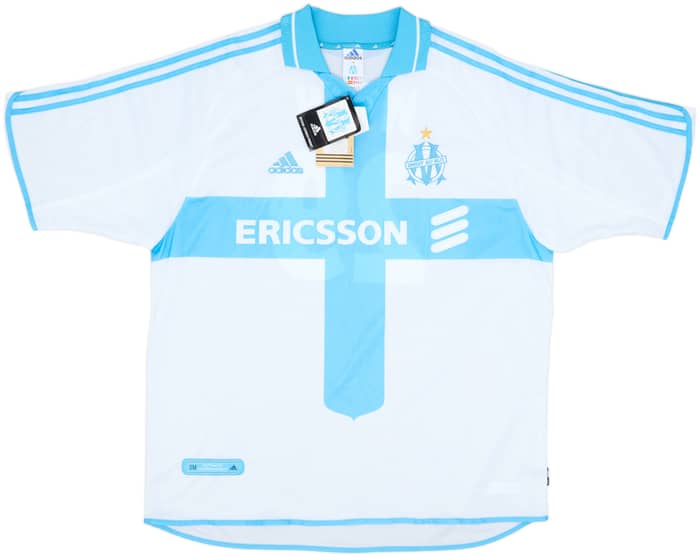 2000-01 Olympique Marseille Home Shirt Weah #29 (XL)