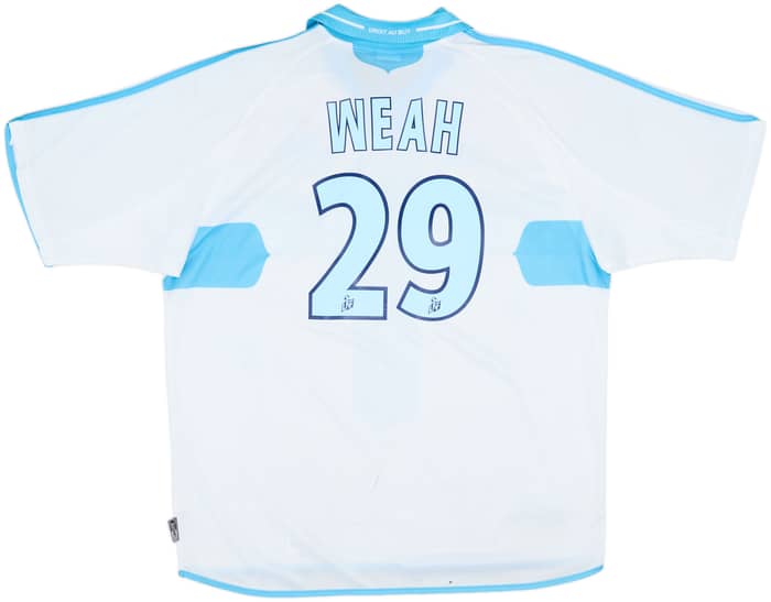 2000-01 Olympique Marseille Home Shirt Weah #29 - 5/10 - (XL)