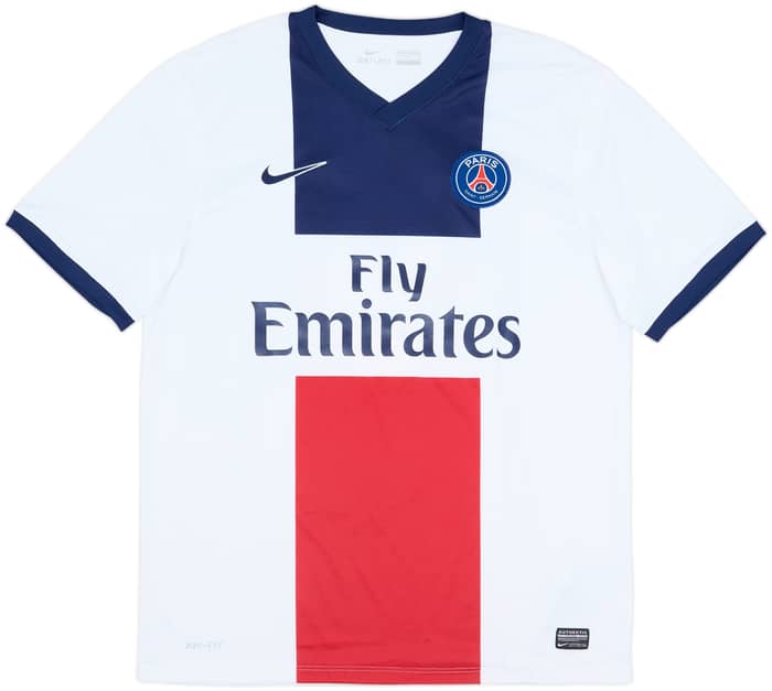 2013-14 Paris Saint-Germain Away Shirt Cavani #9 - 10/10 - (L)
