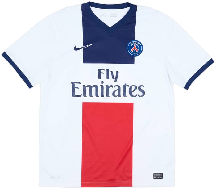 2013-14 Paris Saint-Germain Away Shirt Ibrahimovic #10 - 9/10 - (L)