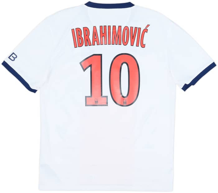 2013-14 Paris Saint-Germain Away Shirt Ibrahimovic #10 - 9/10 - (M)