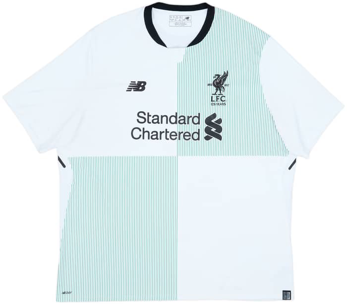2017-18 Liverpool Away Shirt Virgil #4 - 7/10 - (XXL)