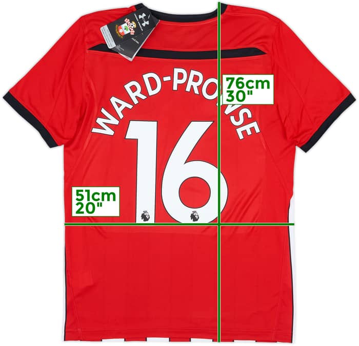 2018-19 Southampton Home Shirt Ward-Prowse #16 (M)