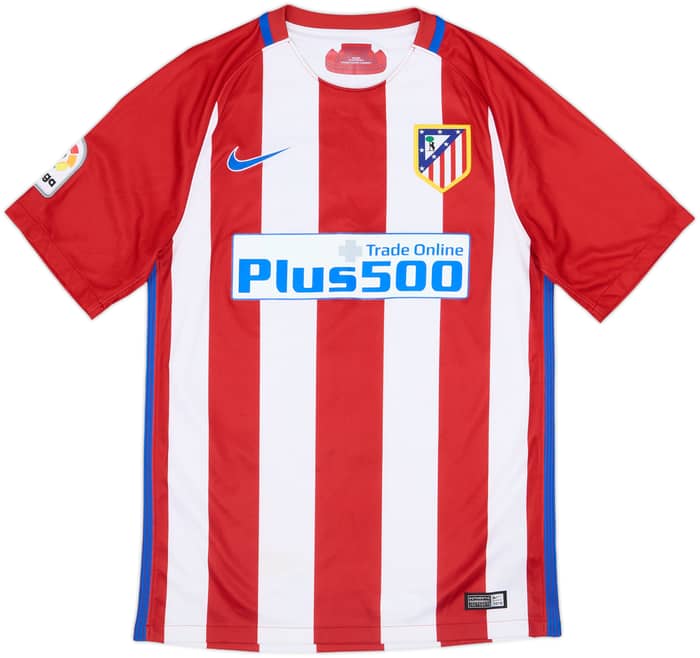2016-17 Atletico Madrid Home Shirt Griezmann #7 - 8/10 - (S)