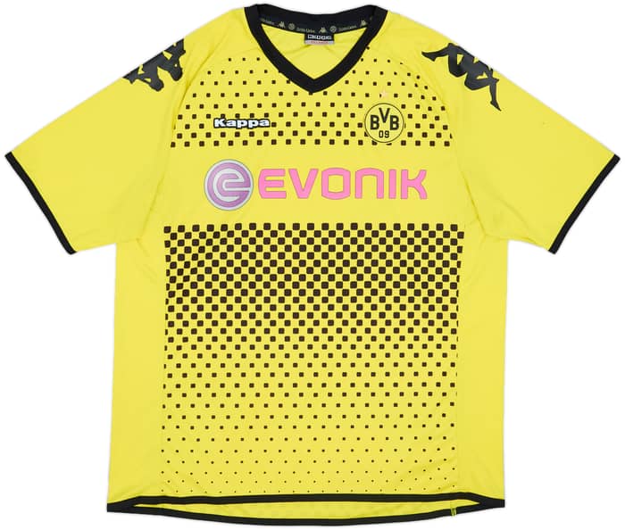 2011-12 Borussia Dortmund Home Shirt Lewandowksi #9 - 7/10 - (XXL)