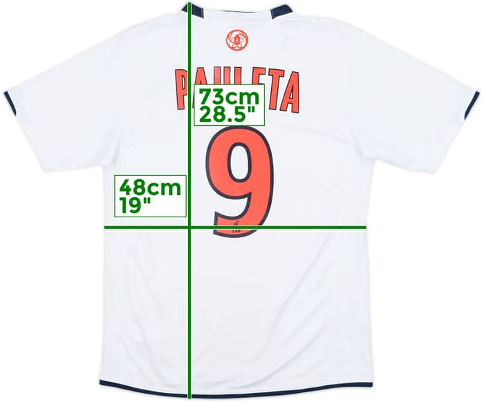 2007-08 Paris Saint-Germain Away Shirt Pauleta #9 - 8/10 - (S)