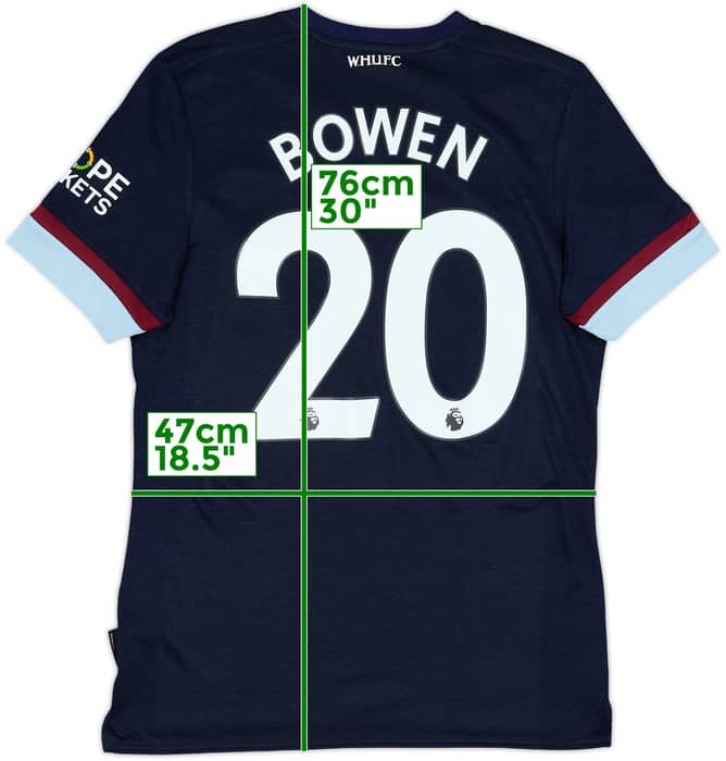 2021-22 West Ham Third Shirt Bowen #20 - 7/10 - (M)