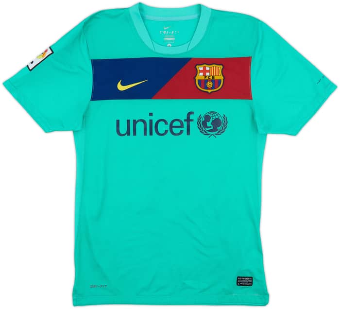 2010-11 Barcelona Away Shirt David Villa #7 - 7/10 - (S)