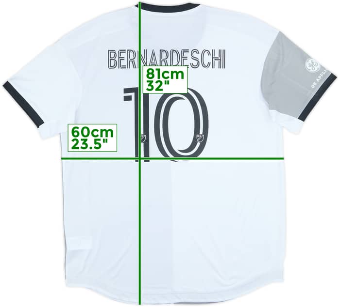 2022-23 Toronto FC Authentic Away Shirt Bernadeschi #10 - 10/10 - (XL)
